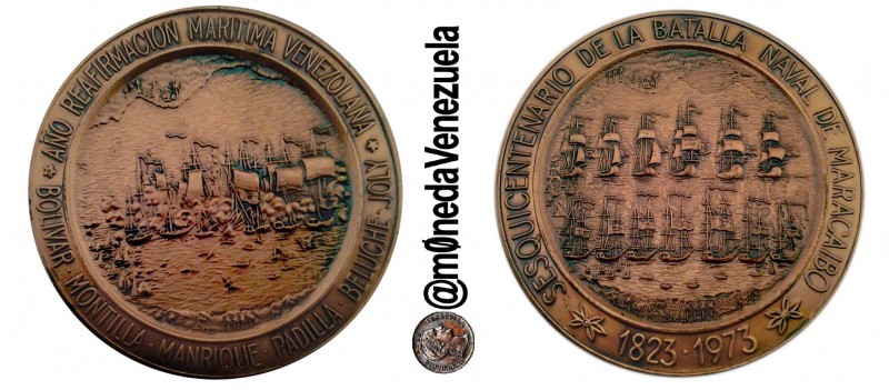 Medalla Conmemorativa del Sesquicentenario de la Batalla naval del Lago de Maracaibo