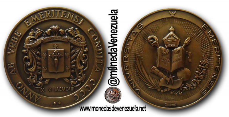 Medalla Conmemorativa del Cuatricentenario de la Fundación de la ciudad de Mérida